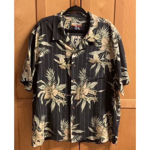 Mens Havana Jacks Cafe XXL Short Sleeve Hawaiian Shirt - Picture 2 of 9